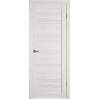 Межкомнатная дверь Atum Pro Х28 70x200 (bianco р, стекло white cloud)