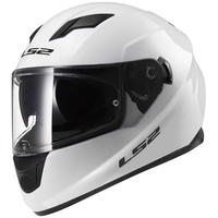 Мотошлем LS2 FF320 Solid (M, white)