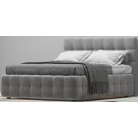 Кровать Craftmebel Boss 200x160 (с ПМ, ткань, soro grey)