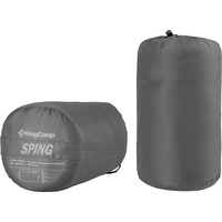 Спальный мешок KingCamp Spring KS3102 (серый, левая молния)