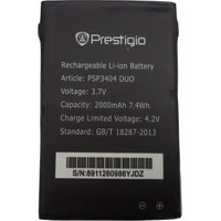 Аккумулятор для телефона Prestigio PAP3404