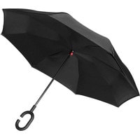 Зонт-трость Platinet PLUCHB (чёрный)