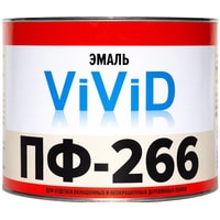 Эмаль ViViD ПФ-266 2 кг (красно-коричневый)