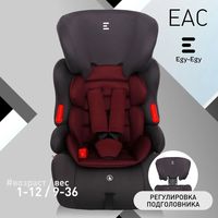 Детское автокресло Еду-Еду Lux KS 516 (серый/темно-красный)