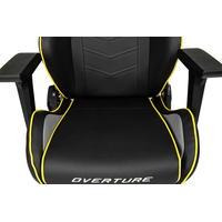 Кресло AKRacing Overture (черный/желтый)