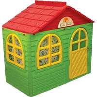 Игровой домик Doloni-Toys 01550∕3 (зеленый/красный)