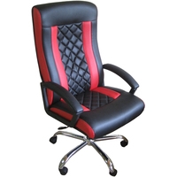 Кресло VIROKO STYLE Variant ChM (ткань, DMSL, черный/красный)