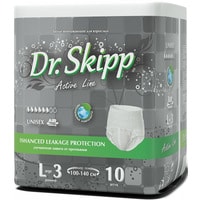 Трусы-подгузники для взрослых Dr.Skipp Active Line L 3 (10 шт)
