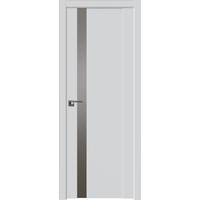 Межкомнатная дверь ProfilDoors 62U R 90x200 (аляска, стекло серебряный лак)