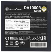 Блок питания SilverStone DA1000R Cybenetics Gold SST-DA1000R-GM