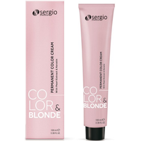 Крем-краска для волос Sergio Professional Color&Blonde 7.01 средне-русый легкий пепельный