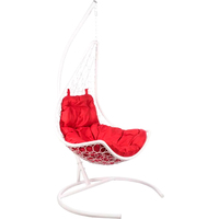 Подвесное кресло BiGarden Wind (белый/красный) в Мозыре