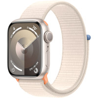 Умные часы Apple Watch Series 9 41 мм (алюминиевый корпус, звездный свет/звездный свет, нейлоновый ремешок) в Пинске