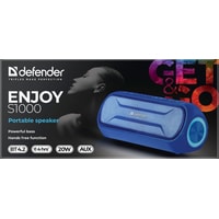 Беспроводная колонка Defender Enjoy S1000 (синий)