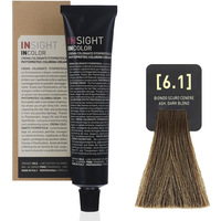 Крем-краска для волос Insight Incolor 6.1 пепельный темный блонд