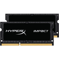 Оперативная память HyperX Impact 2x8GB KIT DDR3 SO-DIMM PC3-12800 HX316LS9IBK2/16
