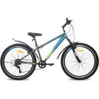 Велосипед Racer Bruno 26 р.14 2023 (темно-серый/синий)