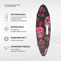 Скейтборд Cosmoride CS901 (мексиканские черепа)