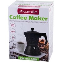 Гейзерная кофеварка Kamille KM 2513MR