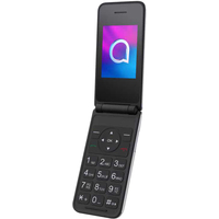 Кнопочный телефон Alcatel 3082X (серебристый)