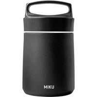 Термос для еды Miku 1.5л (черный)