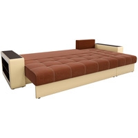 Угловой диван Mebelico Дубай 59640 (коричневый)