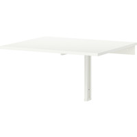 Откидной стол Ikea Нюрберг (белый) [301.805.04]