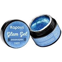 Гель-краска Kapous Glam gel гель-краска аквамарин (2422)