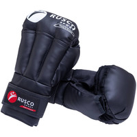 Тренировочные перчатки Rusco Sport р-р 6 (черный)