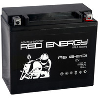 Мотоциклетный аккумулятор Red Energy RS 12-201 (20 А·ч)