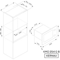 Микроволновая печь Kernau KMO 254 G B