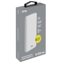 Внешний аккумулятор TFN Ultra Power PD 10000mAh (белый)