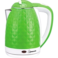 Электрический чайник HomeStar HS-1015 (зеленый/белый)