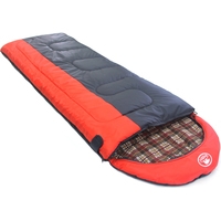 Спальный мешок BalMax Аляска Expert -20 (черный/красный)
