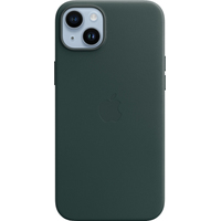 Чехол для телефона Apple MagSafe Leather Case для iPhone 14 Plus (зеленый лес)