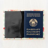 Обложка для паспорта Vokladki Фламинго 11031
