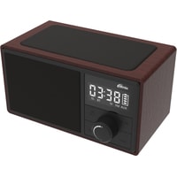 Настольные часы с беспроводной зарядкой Ritmix RRC-880