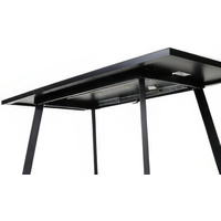 Кухонный стол M-City Фин 140 464M04118 (черный/черный)