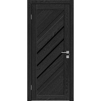 Межкомнатная дверь Triadoors Luxury 572 ПО 60x200 (anthracites/лакобель черный)