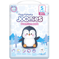 Подгузники Joonies Premium Soft S 3-6 кг (64 шт)