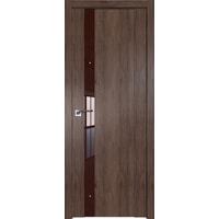 Межкомнатная дверь ProfilDoors 62XN L 80x200 (салинас темный/стекло коричневый лак)