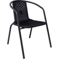 Кресло AksHome Verona PP (черный/сталь черная) в Барановичах