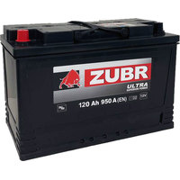 Автомобильный аккумулятор Zubr Professional 120 L+ (120 А·ч)