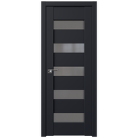 Межкомнатная дверь ProfilDoors 29U L 60x200 (черный матовый, стекло графит)