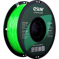 Пластик eSUN eTPU-95A 1.75 мм 1000 г (зеленый полупрозрачный)