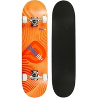 Скейтборд PlayLife Illusion (оранжевый)