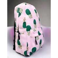 Школьный рюкзак Hengde Lucky Day Кактус (розовый)