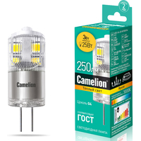 Светодиодная лампочка Camelion LED3-G4-JD-NF/830/G4