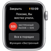 Умные часы Apple Watch SE 40 мм (алюминий серебристый/синий омут спортивный) в Пинске
