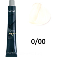 Крем-краска для волос Lakme Chroma 0/00 Осветляющий 60мл